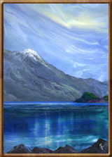 Encaustic Fine Art Paintings - Buttermere