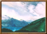 Encaustic Fine Art Paintings - Bass Lake, Cumbria Encaustic Fine Art Paintings - Bass Lake, Cumbria