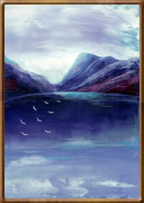 Encaustic Fine Art Paintings - Sron Scourst Isle of Harris