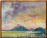 Encaustic Fine Art Paintings - Cuillin Hills, Inner Hebrides