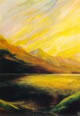 Encaustic Art - Postcards - Buttermere